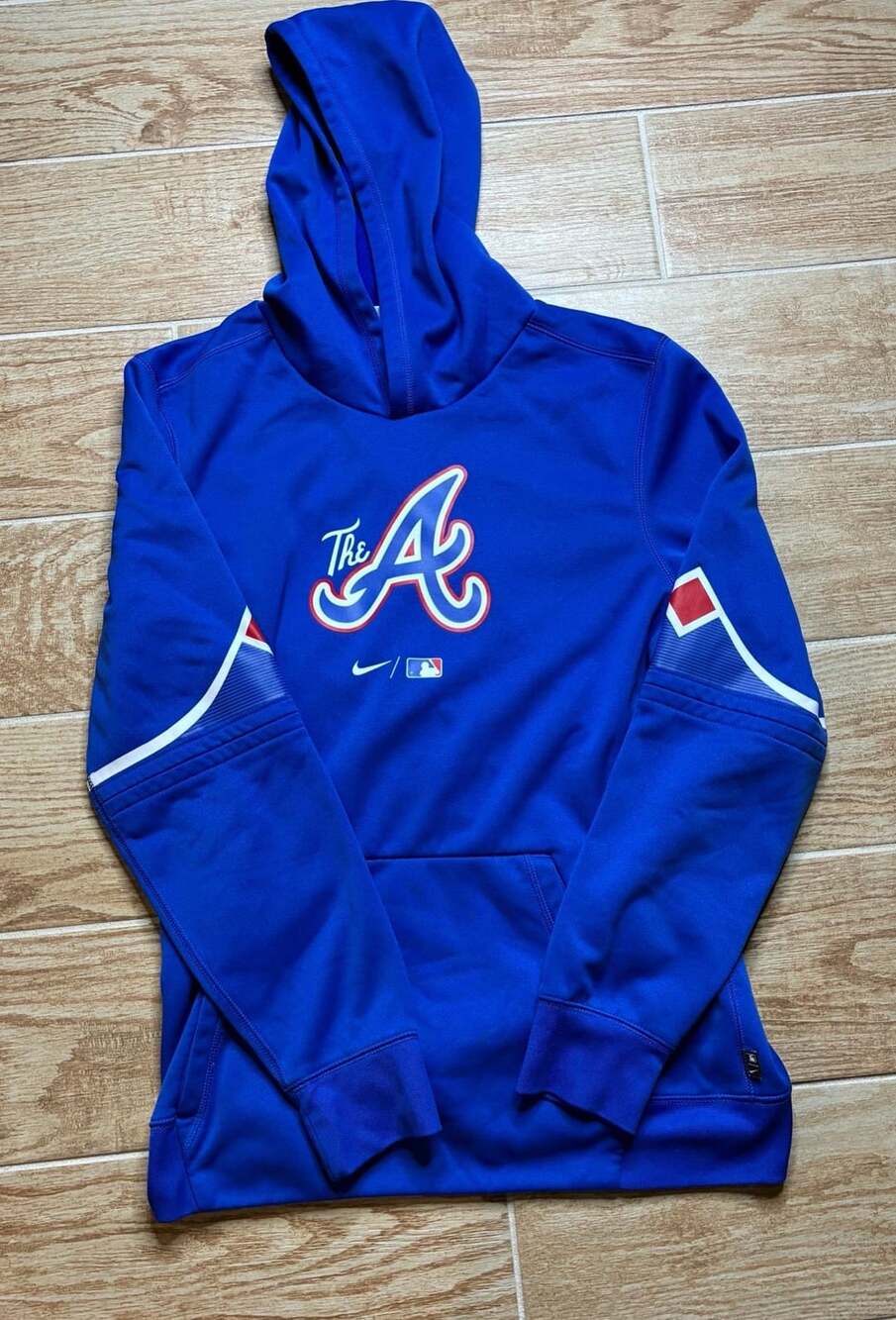 Atlanta Braves Nike City Connect Therma Hoodie - Mens,